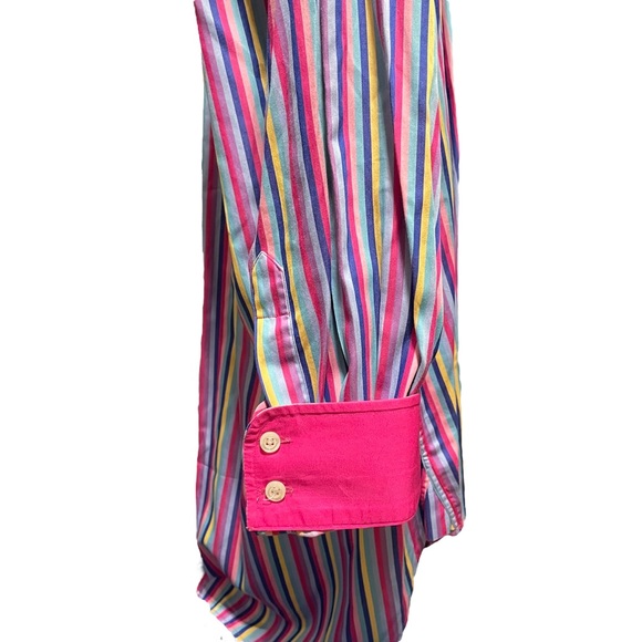 Joseph Turner Brightly Striped Shirt! - Picture 3 of 5